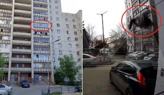 چھٹی منزل سے گرنے والی 80 سالہ خاتون معجزانہ طور پر محفوظ