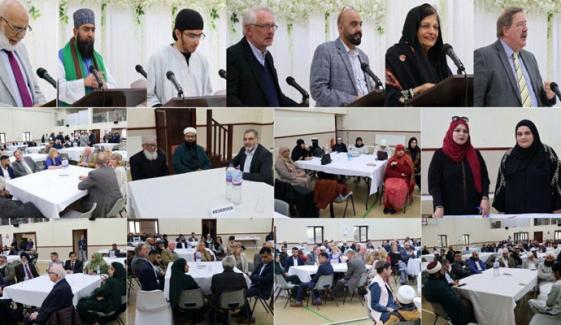 لیسٹر میں بین المذاہب عید ڈنر میں تمام مذاہب کی یکجہتی کا عملی نمونہ