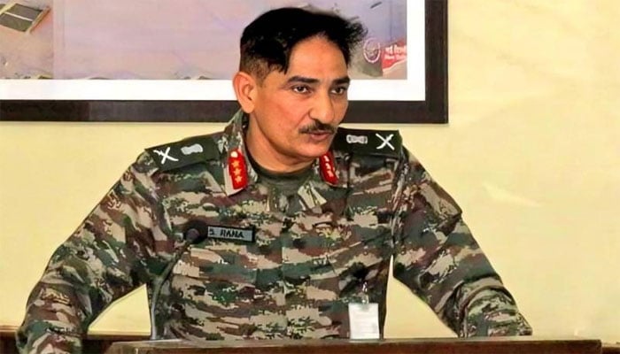 بھارتی ڈیفنس انٹیلی جنس چیف ڈی ایس رانا(فائل فوٹو)