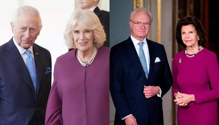 King Charles, Queen Camilla team up with King Carl XVI Gustaf, Queen Silvia for special duty