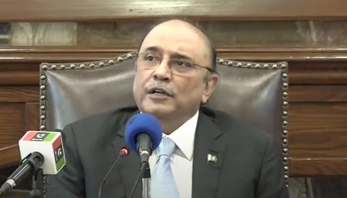 صدرِ مملکت آصف علی زرداری—فائل فوٹو