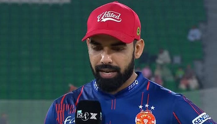 پی ایس ایل 10: شاداب خان آج کا میچ نہیں کھیلیں گے