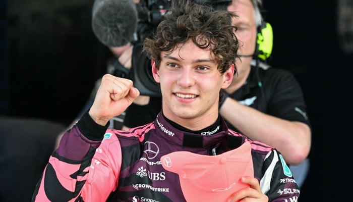 Rookie Antonelli makes history as youngest F1 pole-sitter in Miami