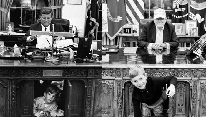 Left: Kennedys Right: Trumps