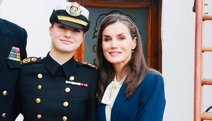 Princess Leonor reunites with Queen Letizia after 4 months into naval training
