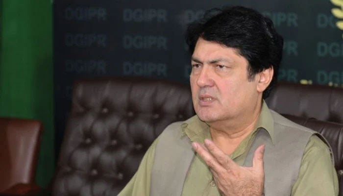 مشیر اطلاعات خیبرپختونخوا بیرسٹر محمد علی سیف