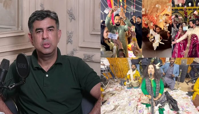 عرفان احسن نے شادیوں میں نوٹ نچھاور کرنیکی اصلیت بتادی