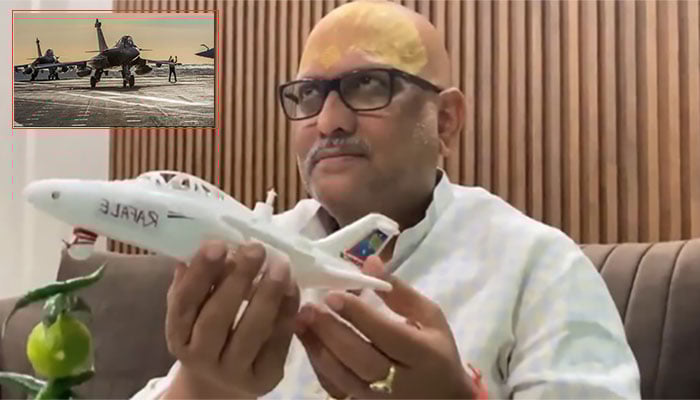 اتر پردیش میں کانگریس کے صدر اجے رائے—فائل فوٹو