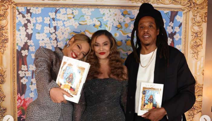Beyoncé celebrates mom Tina Knowles memoir with husband Jay-Z