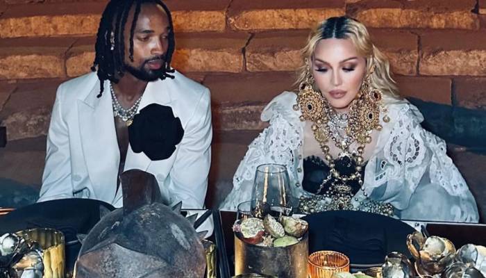 Madonna sizzles in daring sheer fit at boyfriend Akeem’s 29th birthday bash