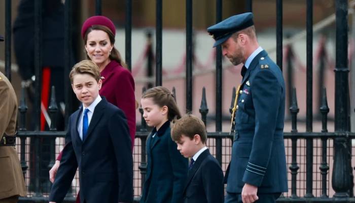 Princess Kate appears in high spirits as she joins William, kids at VE Day event
