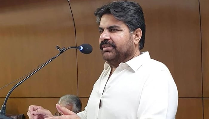 سندھ کے وزیرِ توانائی  ناصر حسین شاہ—فائل فوٹو