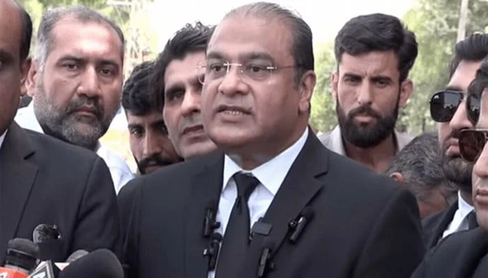 بیرسٹر سلمان صفدر—فائل فوٹو