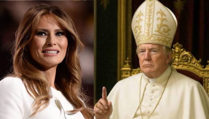 Melania Trump calls viral AI meme of Donald Trump as Pope cute amid backlash