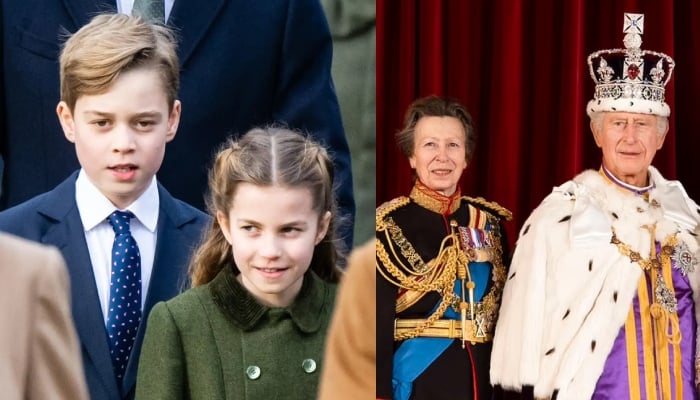 George, Charlotte reflect timeless bond of King Charles, Princess Anne
