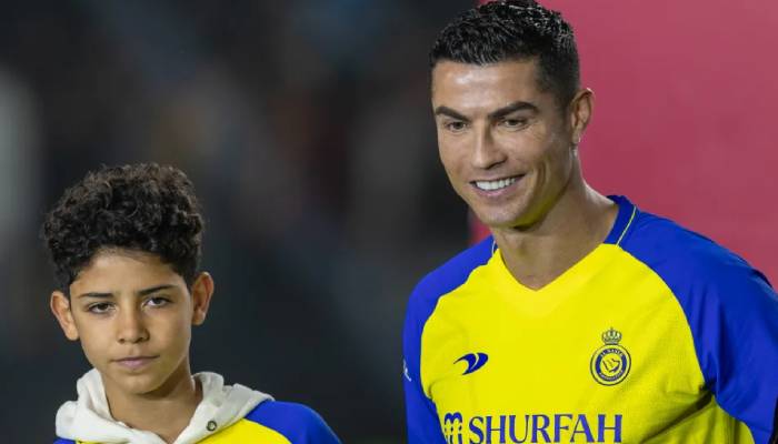 Cristiano Ronaldos eldest son follows in his father’s footsteps with huge milestone