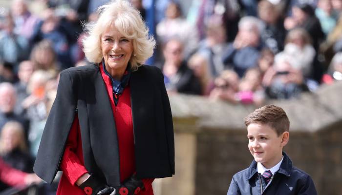 Queen Camilla plants ‘final poppies’ at Tower of London on 80 years of VE Day
