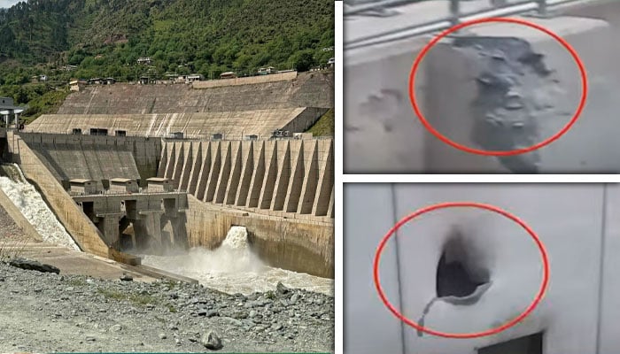 نیلم جہلم ہائیڈرو پروجیکٹ پر بھارتی گولہ باری—تصویر بشکریہ اے ایف پی