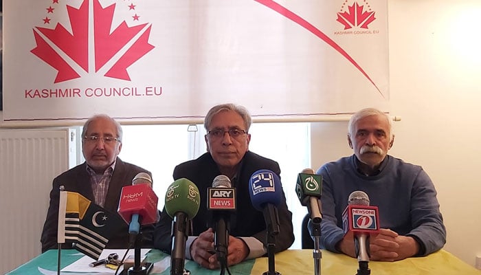 بھارتی جارحیت کیخلاف پاکستانی، کشمیری کمیونٹی کا برسلز میں بھارتی سفارتخانے کے سامنے احتجاج کا اعلان
