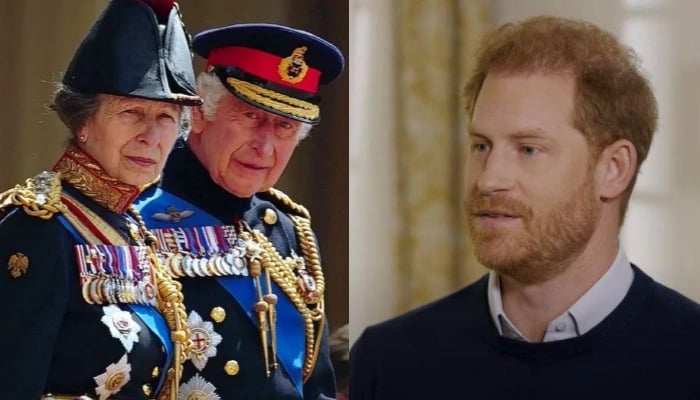 Princess Anne comforts devastated King Charles after Harrys harsh claims