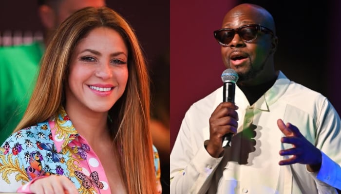 Shakira celebrates 20th anniversary of album Oral Fixation with Wyclef Jean