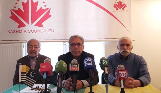 بھارتی جارحیت کیخلاف پاکستانی، کشمیری کمیونٹی کا برسلز میں بھارتی سفارتخانے کے سامنے احتجاج کا اعلان