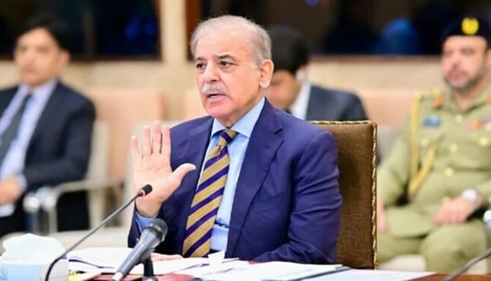 وزیرِ اعظم شہباز شریف—فائل فوٹو