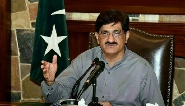 وزیر اعلیٰ سندھ مراد علی شاہ: فوٹو فائل