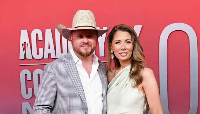 Cody Johnson reveals expecting third baby with wife Brandi at ACM Awards 2025