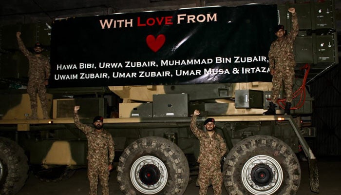 پاکستانی ’الفتح میزائل‘ کی لانچ شہید پاکستانی بچوں کے نام