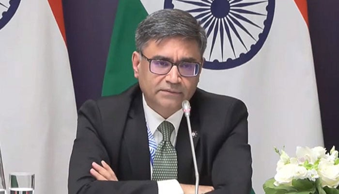بھارتی سیکریٹری خارجہ وکرم مسری : فوٹو فائل