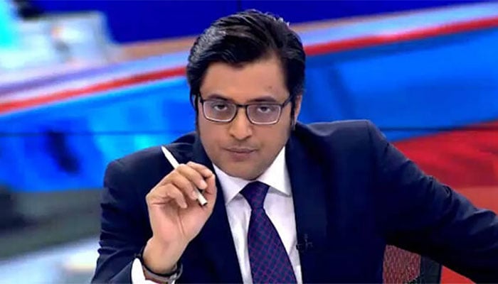 بھارتی اینکر ارنب گوسوامی : فوٹو فائل