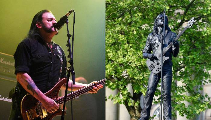 Lemmy Kilmister statue unveiled in hometown with portion of his ashes
