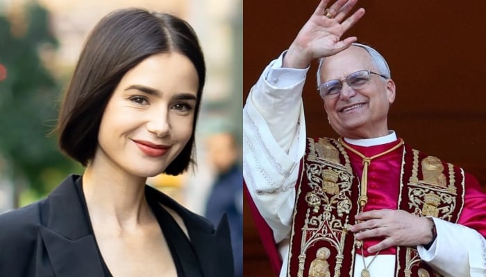 Lily Collins shades Pope Leo XIV as Emily in Paris filming faces disruption