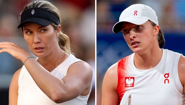 Iga Swiatek crashes out of the Italian Open third round to American Danielle Collins