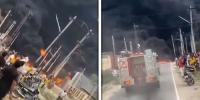 بھارت کا ادھم پور ایئربیس تباہ، مناظر منظرِ عام پر