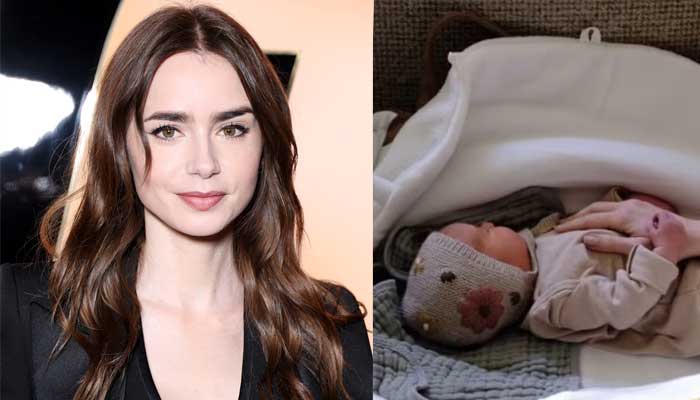 Lily Collins brings baby Tove to set as ‘Emily in Paris’ films in Rome