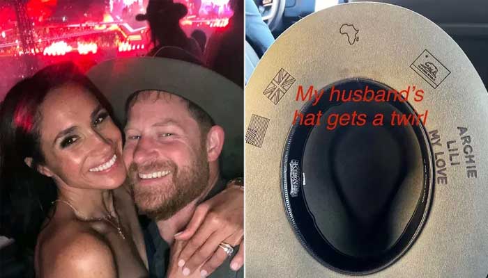 Prince Harrys cowboy hat at Beyoncé’s show honors Meghan, kids, and Britain