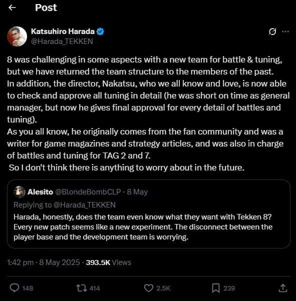Source: X/@Harada_TEKKEN