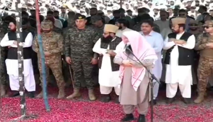 قصور: بھارتی بزدلانہ حملے میں شہید ہونے والوں کی غائبانہ نماز جنازہ