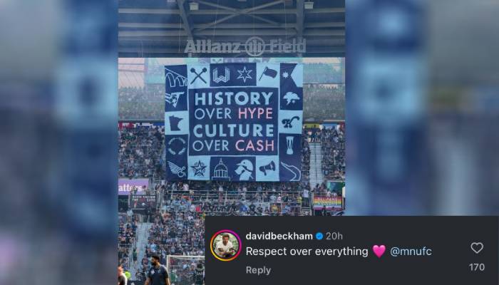 David Beckham fires back at Minnesota United for mocking Inter Miamis 4-1 defeat