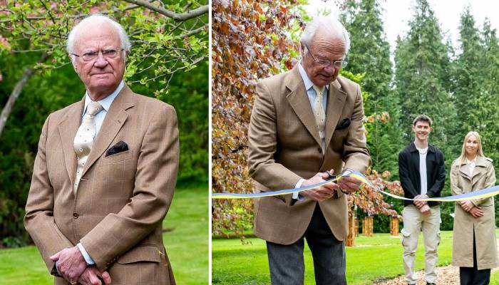 King Carl Gustaf inaugurates unique outdoor art exhibition in Öland