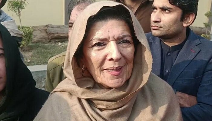 بانی پی ٹی آئی عمران خان کی بہن علیمہ خان—فائل فوٹو