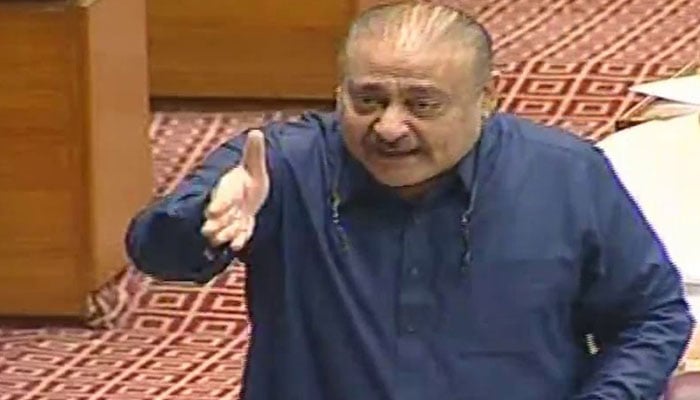 پیپلز پارٹی کے رکن قومی اسمبلی عبدالقادر پٹیل—فائل فوٹو