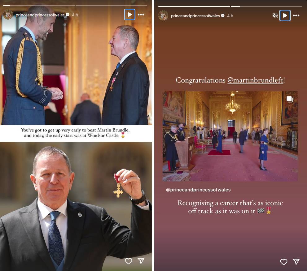 P.C. Instagram/princeandprincessofwales