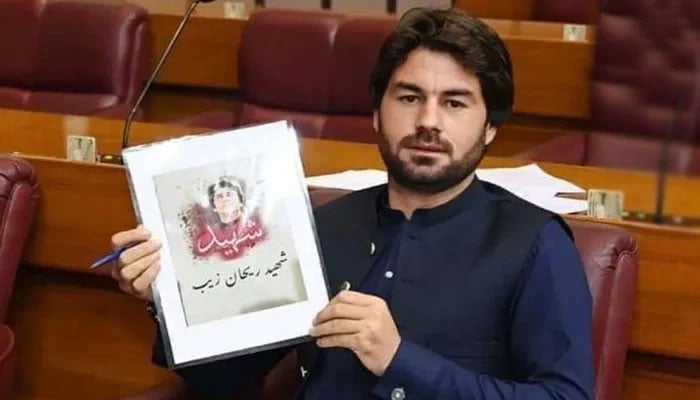 رکن قومی اسمبلی مبارک زیب—فائل فوٹو