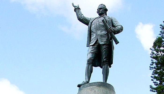 Australia drops James Cook statue after repeated vandalism