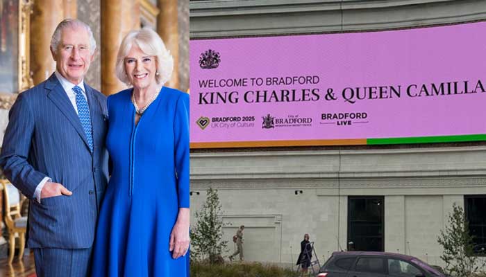 King Charles, Queen Camilla arrive in Bradford for 2025’s City of Culture events