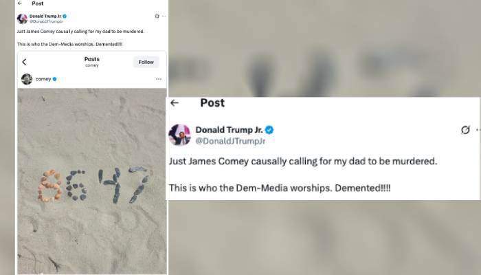 James Comey’s 8647 post sparks assassination threat allegations against Trump