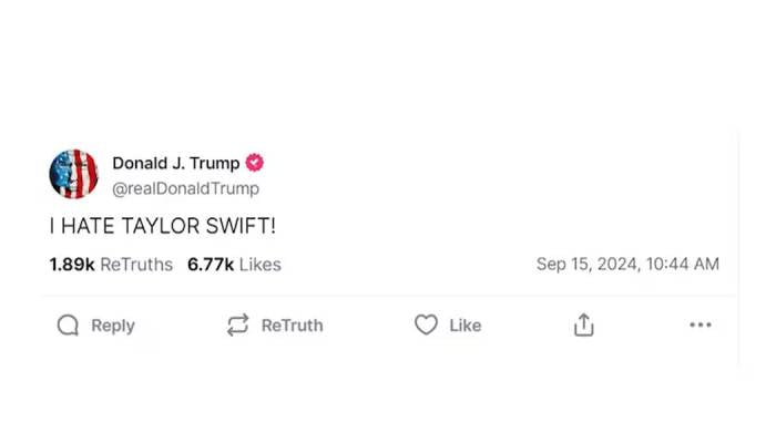 Taylor Swift faces fresh blow as Donald Trump revives old feud